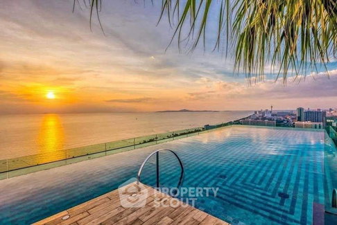 คอนโดให้เช่าราคาคุ้มค่า 1 ห้องนอน The Riviera Jomtien ชั้น 18 (ID 2985979)