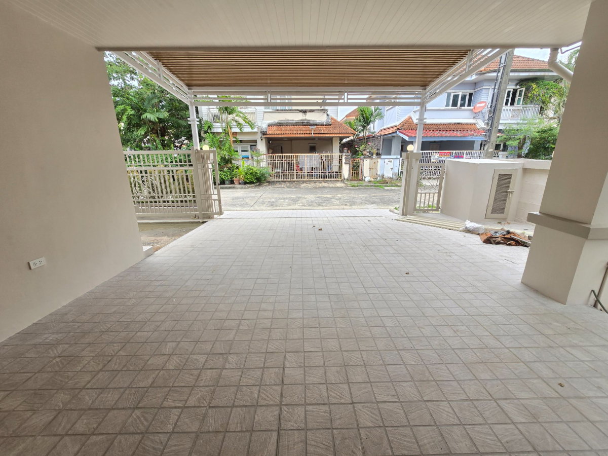 รูป บ้านเดี่ยว หลังมุม ต้นโครงการ ทำเลดี หมู่บ้านไพรเวท รามอินทรา (Private Ramintra) ถนนปัญญาอินทรา บางชัน คลองสามวา ใกล้ห้างแฟชั่นไอส์แลนด์ - รูปที่ 6/38