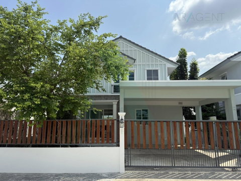 📌 ให้เช่าบ้านเดี่ยว 2 ชั้น วิลลาจจิโอ 2 ศรีนครินทร์ - บางนา 3 ห้องนอน 3 ห้องน้ำ