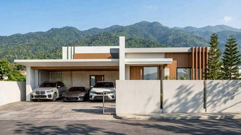 For Sale | Modern Pool Villa at Chiang Mai View Doi Village, Hang Dong (ID:165PS) 