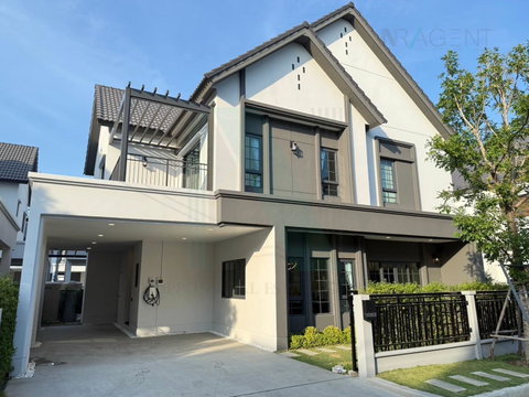📌 ให้เช่าบ้านเดี่ยว 2 ชั้น เซนโทร บางนา 4 ห้องนอน 5 ห้องน้ำ