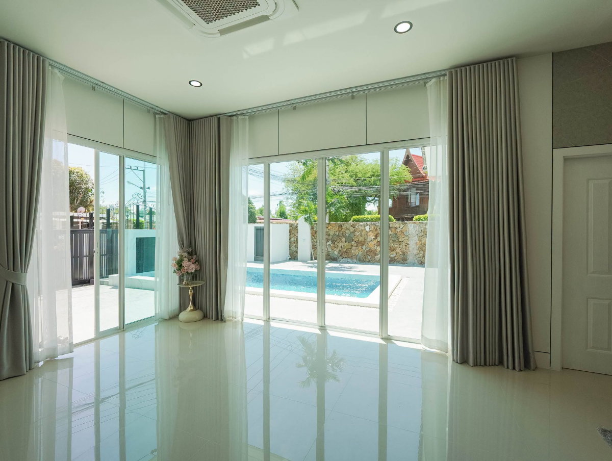 รูป 🔥 ขาย บ้านเดี่ยวหลังมุม พร้อมสระว่ายน้ำ หมู่บ้านการ์เด้นวิว 2 Garden View 2 - รูปที่ 9/29