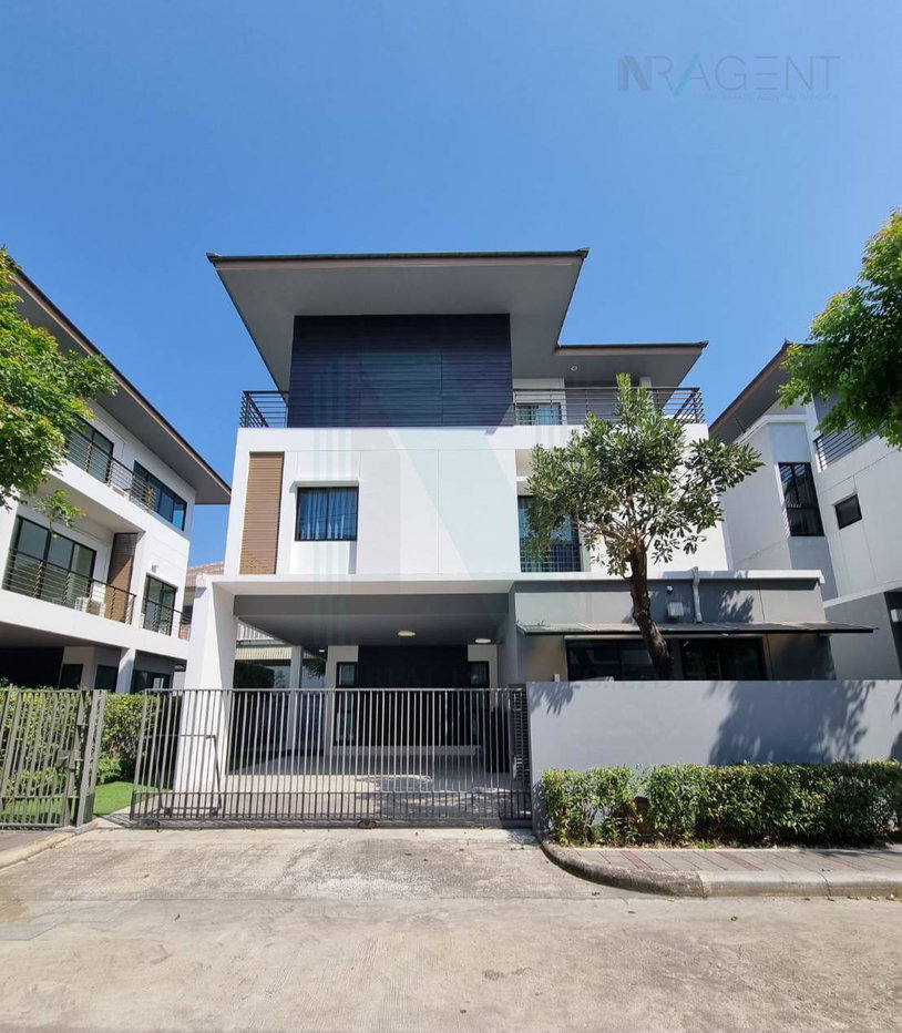 รูป 📌 ให้เช่าบ้านเดี่ยว 3 ชั้น บ้านลุมพินี สวนหลวง ร.9 3 ห้องนอน 5 ห้องน้ำ - รูปที่ 1/8