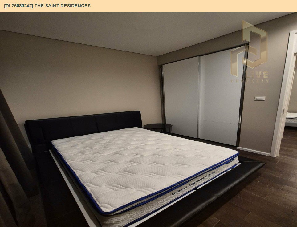 รูป DL26080242 ให้เช่าคอนโด เดอะ เซนต์ เรสซิเดนซ์ (The Saint Residences) ใกล้ MRT พหลโยธิน พร้อมเข้าอยู่ โทรด่วน 0638692663 LineID @952jdxxk - รูปที่ 5/8