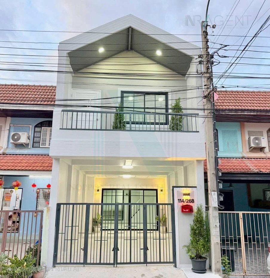 รูป 📌 ขายทาวน์เฮาส์ โครงการ หมู่บ้านบ้านบัวทอง 2 ชั้น 3 ห้องนอน 2 ห้องน้ำ - รูปที่ 1/8