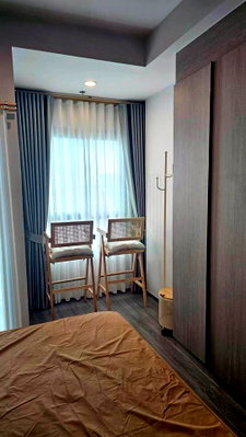 Condos for rent : 🎉 For Rent Condo IDEO RAMKHAMHAENG LAM SALI STATION Building 1, Floor 18,Studio, Room size 24.00 sqm