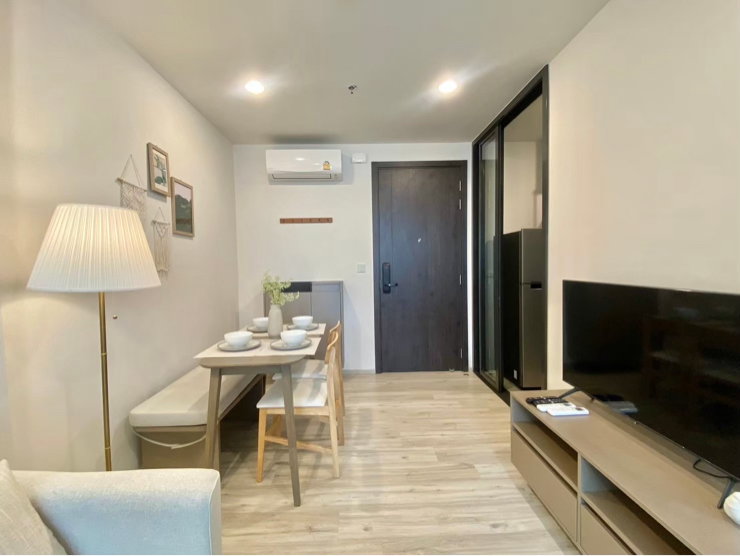 picture 📍XT HUAIKHWANG✨ Fully Furnished (1Bed 1Bath) Area 35 SQM. Fl.39 Building A✨Rent 18,000/month ✅ 𝐋𝐢𝐧𝐞 : @𝐬𝐚𝐧𝐡𝐚𝐩𝐫𝐨𝐩𝐞𝐫𝐭𝐲📲095-6922871 - 2/12