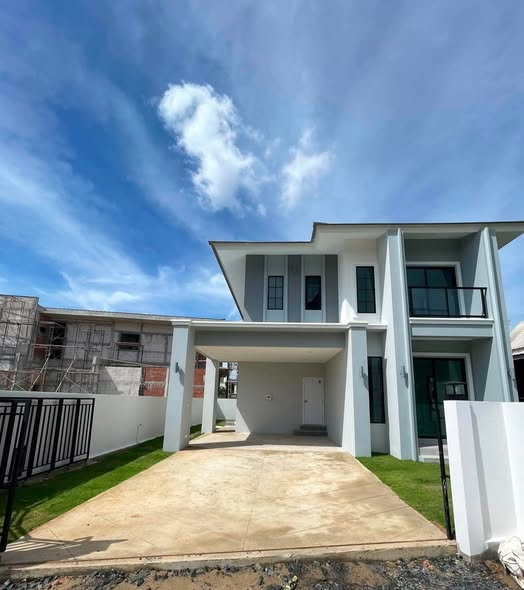 รูป ขายบ้านโมเดิร์น สร้างใหม่ ใกล้สนามบินเชียงใหมาสภาพแวดล้อมเงียบสงบและเป็นส่วนตัว ทำเลดีเยี่ยม - รูปที่ 1/15