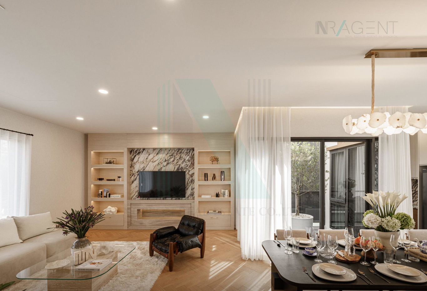 รูป 📌 ขายบ้านเดี่ยว โครงการ เมย์ฟิลด์ เลน รัชดา - ลาดพร้าว 3 ชั้น 5 ห้องนอน 5 ห้องน้ำ - รูปที่ 3/8