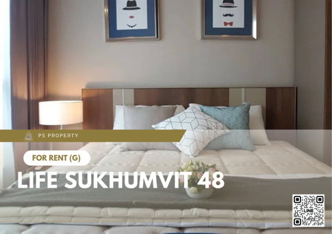 For rent 🦋Life Sukhumvit 48🦋 Beautiful room, built-in, decorated, ready to move in, fully furnished, near BTS Phra Khanong 600 m.