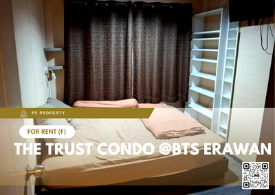 Condos for rent : For Rent ✨ The Trust Condo @BTS Erawan ✨ Fully furnished with appliances. Near BTS Chang Erawan.