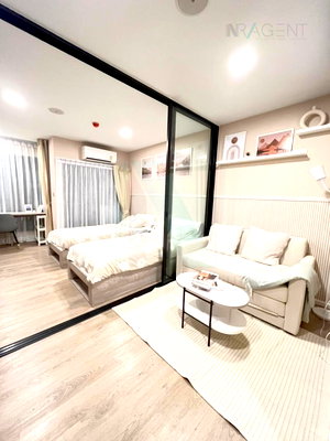 Condos for rent : For rent, Cave TU, 1 bedroom, 4th floor, Building B, near Thammasat University, Rangsit Center.