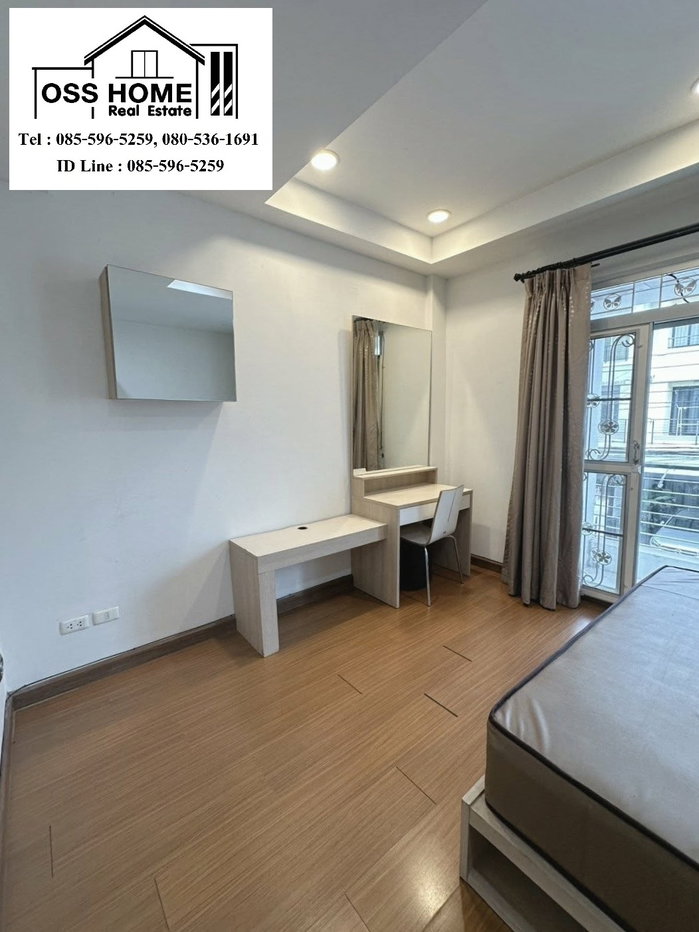 รูป KT386 ให้เช่าทาวน์โฮม 3 ชั้น บ้านกลางเมือง เดอะปารีส พระราม 9 รามคำแหง ซอยกรุงเทพกรีฑา 7 ออกได้ทั้งซอยกรุงเทพกรีฑา 7 และรามคำแหง 60 ใกล้รถไฟฟ้า - รูปที่ 5/10