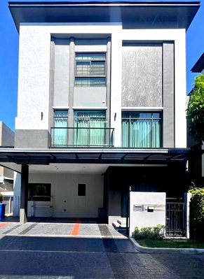 Houses for rent Bangna Commercial College : 📌 For Rent 3-story House THE GENTRY SUKHUMVIT 3 bedroom 4 bathroom