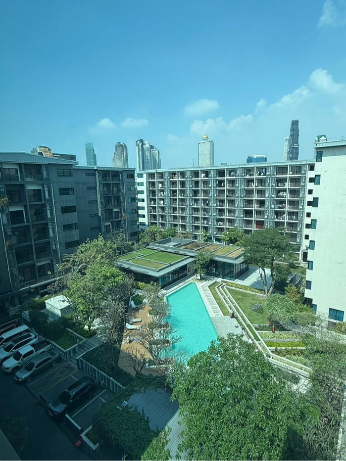 รูป S308 🔥 ให้เช่า  📍Blossom Condo @ Sathorn - Charoenrat 📍(บลอสซั่ม คอนโด แอท สาทร - เจริญราษฎร์) 2 ห้องนอน 2 ห้องน้ำ พร้อมเข้าอยู่  - รูปที่ 8/8