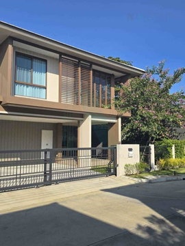 📌 For Rent 2-story House BURASIRI KRUNGTHEPKREETHA 4 bedroom 4 bathroom