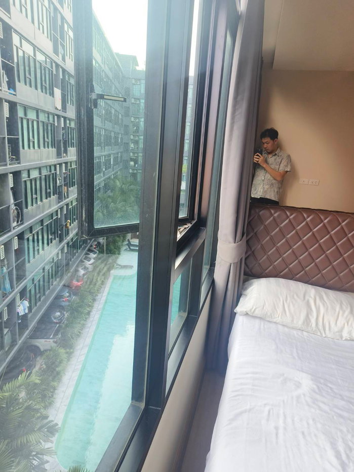 รูป 🔥 ปล่อยด่วน! คอนโดห้องมุม 2 ห้องนอน วิวสวยที่สุดในโครงการ 🔥 The Indeed Condo Prime Amata (ดิ อินดีด คอนโด ไพรม์ อมตะ) - รูปที่ 17/44