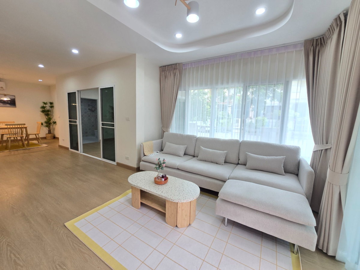 รูป บ้านเดี่ยว หลังมุม ต้นโครงการ ทำเลดี หมู่บ้านไพรเวท รามอินทรา (Private Ramintra) ถนนปัญญาอินทรา บางชัน คลองสามวา ใกล้ห้างแฟชั่นไอส์แลนด์ - รูปที่ 13/38