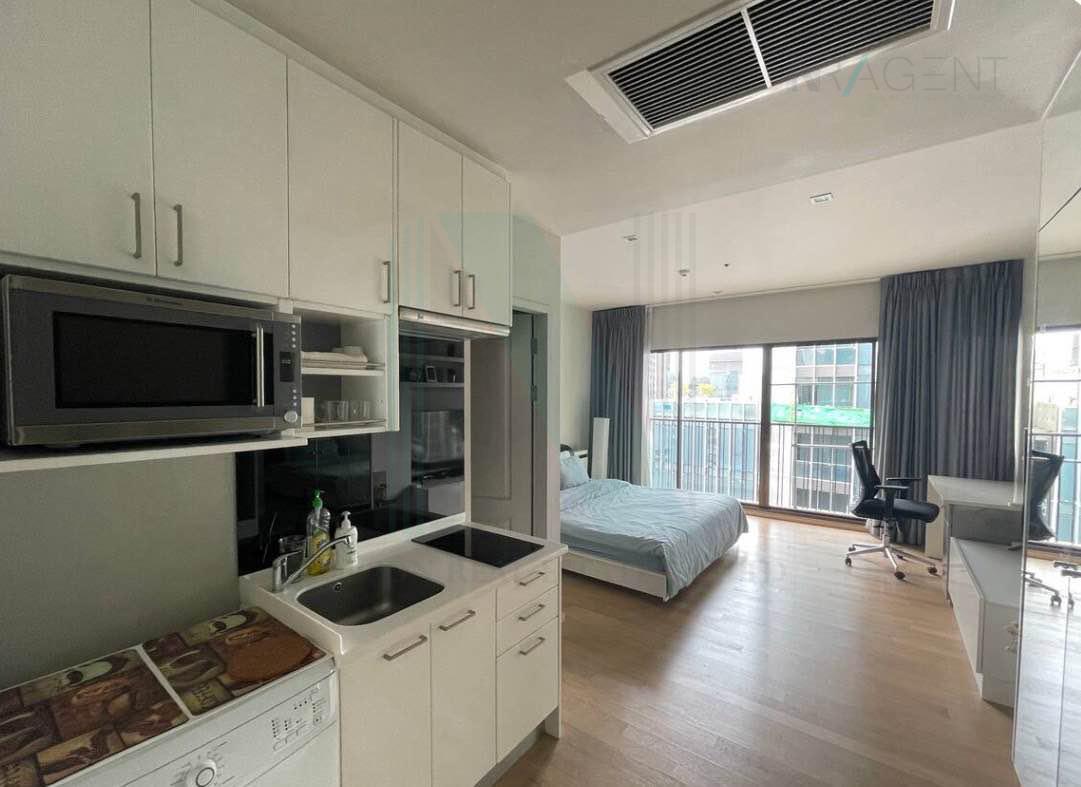 picture 🎉 For Rent Condo NOBLE REFINE Building 1, Floor 24,Studio, Room size 32 sqm - 1/8
