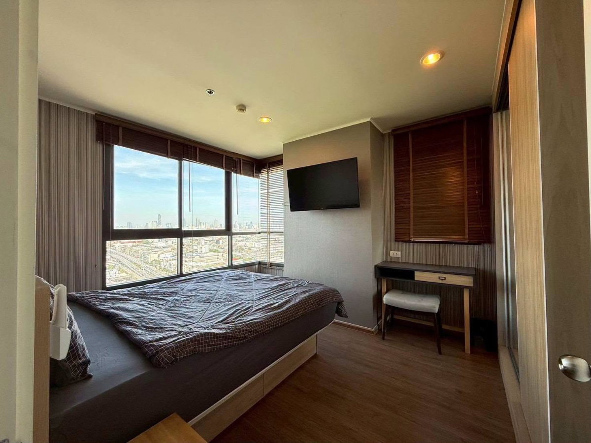 picture RS7320 For Rent: U Delight Residence Riverfront, stunning river view from a high floor, near BTS Krung Thon Buri. - 6/18
