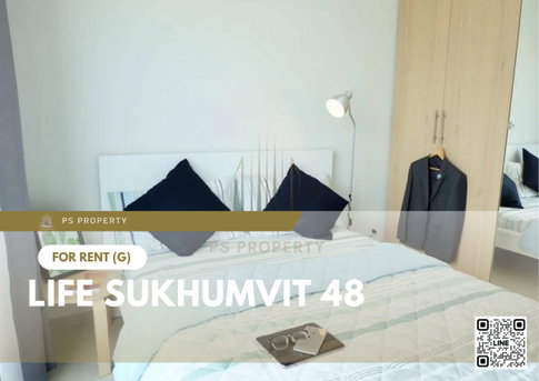 For rent ✨ Life Sukhumvit 48 ✨ complete furniture and electrical appliances, near BTS Phra Khanong.
