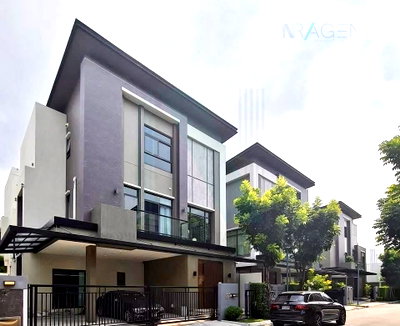 Houses for rent Bangna Commercial College : 📌 For Rent 3-story House THE GENTRY SUKHUMVIT 3 bedroom 4 bathroom