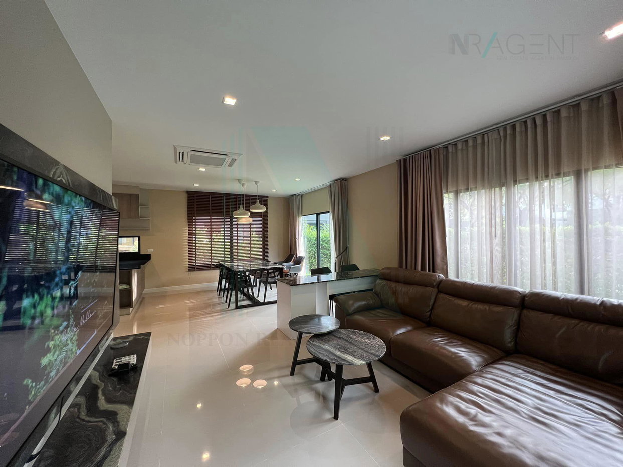 รูป 📌 ให้เช่าบ้านเดี่ยว 2 ชั้น บุราสิริ วงแหวน-อ่อนนุช 4 ห้องนอน 3 ห้องน้ำ - รูปที่ 2/8