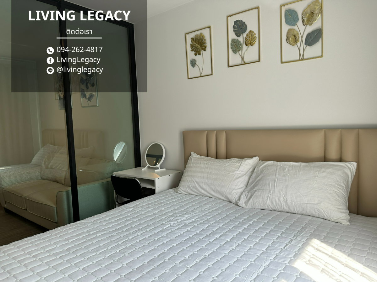 รูป SRS731 เช่าด่วน Regent Home Bangna 28 ตร.ม. ชั้น 27 | 1 นอน 1 น้ำ | 10,000 บาท/เดือน | LINE: @livinglegacy - รูปที่ 9/17