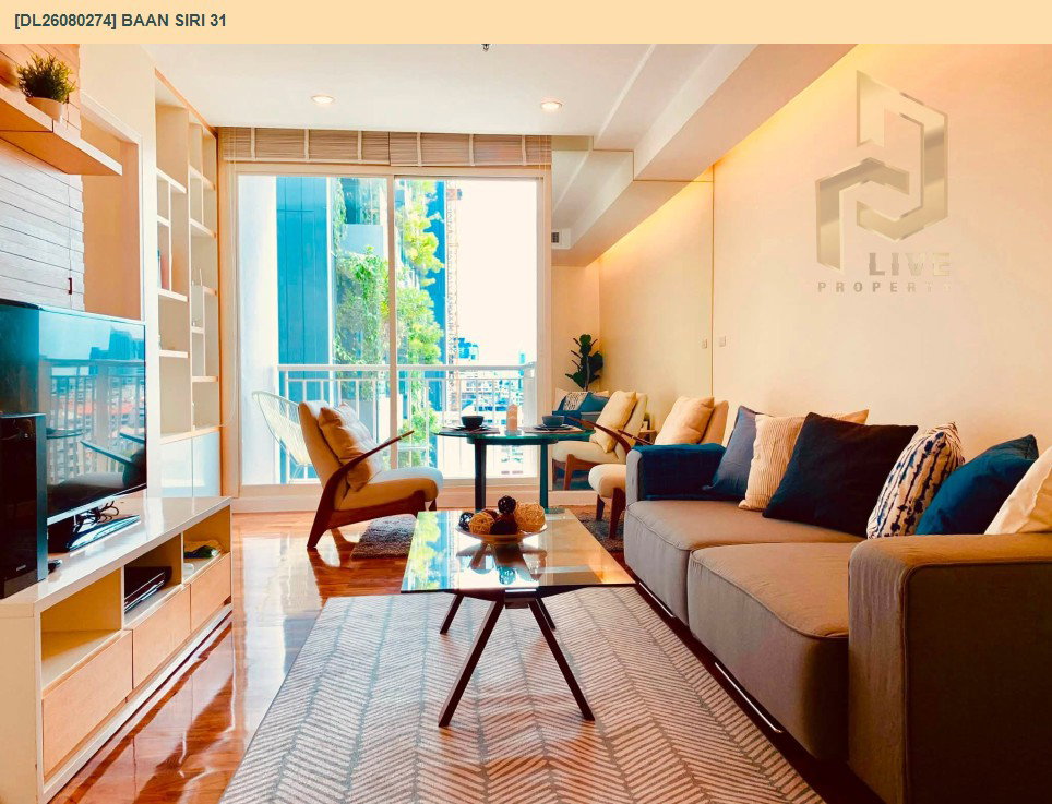 รูป DL26080274 ให้เช่าคอนโด บ้าน สิริ เธอร์ตี้ วัน (Baan Siri 31) ใกล้ BTS พร้อมพงษ์ พร้อมเข้าอยู่ โทรด่วน 0638692663 LineID @952jdxxk - รูปที่ 20/21