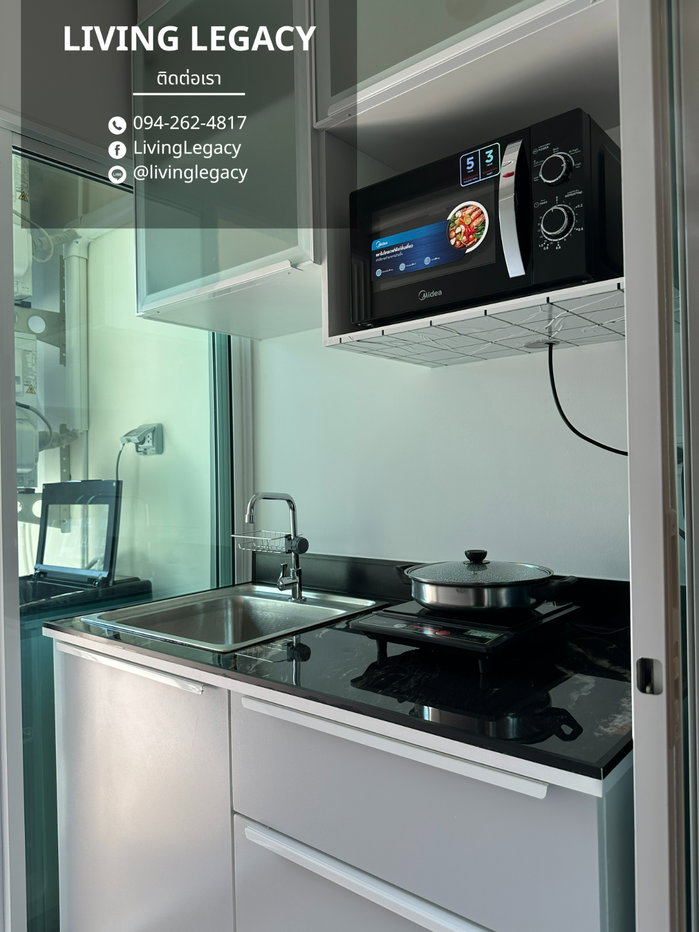รูป SRS731 เช่าด่วน Regent Home Bangna 28 ตร.ม. ชั้น 27 | 1 นอน 1 น้ำ | 10,000 บาท/เดือน | LINE: @livinglegacy - รูปที่ 6/17