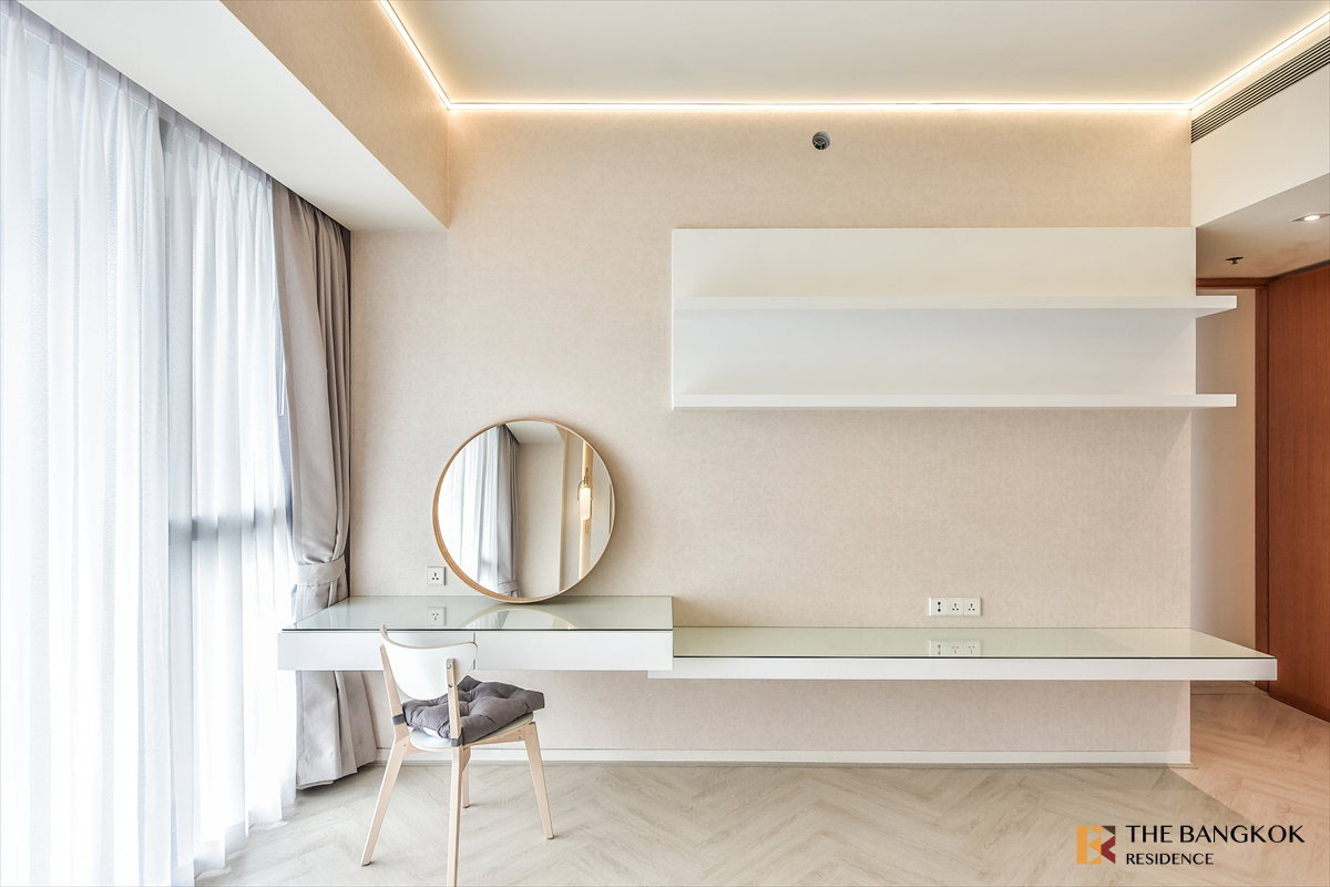picture Rental Condo 🌇 The Met Sathorn, 3BR 227.63 sq.m. 130K 💎 Beautiful Spacious Unit with Warm-Toned Interiors  - 3/13