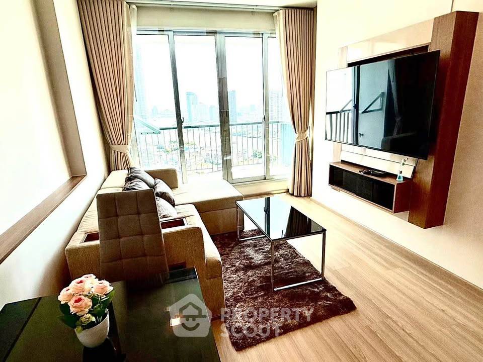รูป คอนโด 1 ห้องนอน ชั้น 29 Rhythm Sathorn ใกล้ BTS สะพานตากสิน 300 ม. (ID 3168663) - รูปที่ 1/6