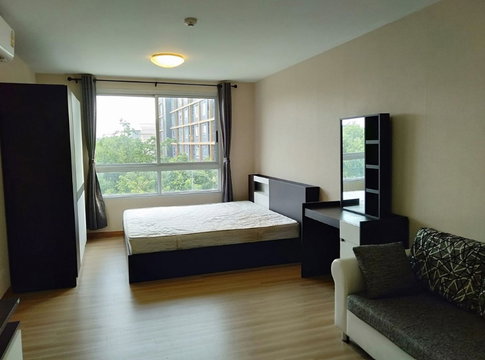 คอนโด พลัม พหลโยธิน 89 Plum Condo หน้าเมืองเอก ห้องสตูดิโอ เฟส1 ตีกB ชั้น4 ห้องขนาด 28.50 ตรม.
