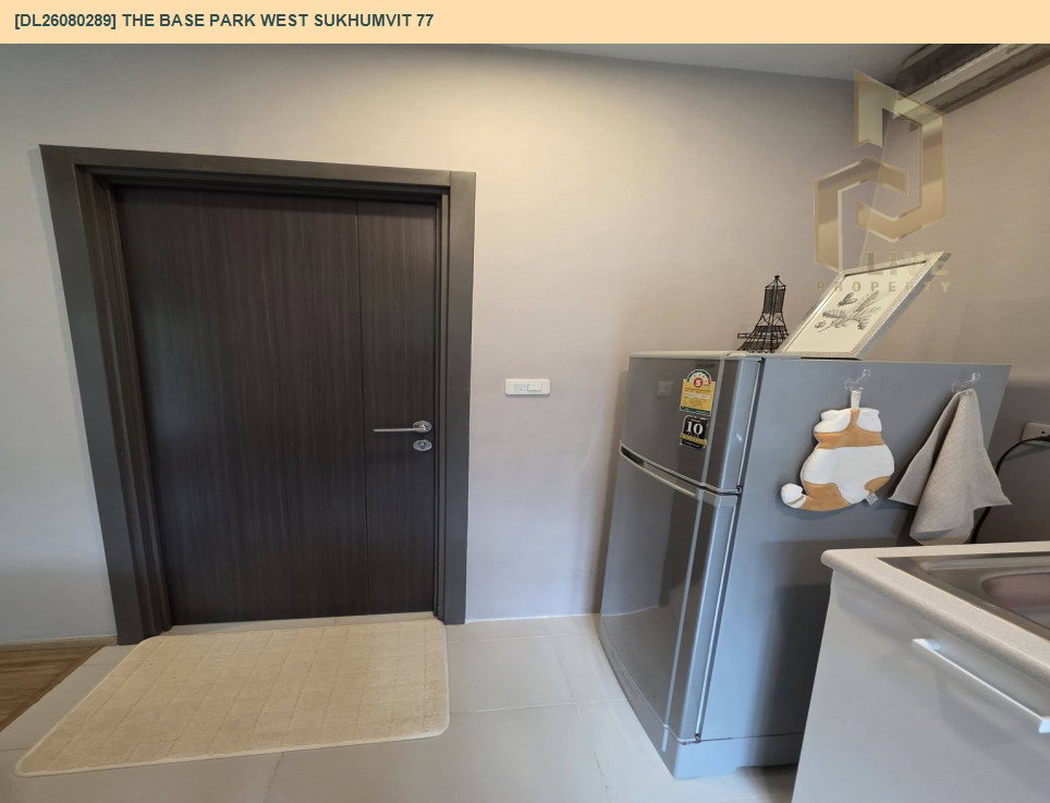 รูป DL26080289 ให้เช่าคอนโด เดอะ เบส พาร์ค เวสต์ สุขุมวิท 77 (The Base Park West Sukhumvit 77) ใกล้ BTS อ่อนนุช พร้อมเข้าอยู่ โทรด่วน 0638692663 LineID @952jdxxk - รูปที่ 17/21