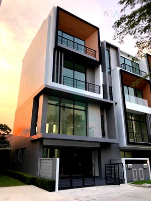 Townhouses for rent Bangkok : 📌 For Rent 3-story Townhouse NIRVANA DEFINE RAMA 9 3 bedroom 4 bathroom