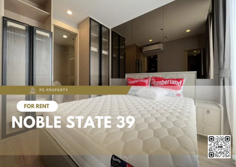 ให้เช่า ✨ NOBLE STATE 39 ✨ ใกล้ BTS พร้อมพงษ์ เฟอร์นิเจอร์ และ เครื่องใช้ไฟฟ้าครบ
