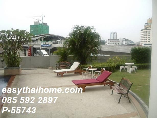 รูป P-55743 🔥 ให้เช่าคอนโดห้องใหญ่ 50 ตรม. City Home Sukhumvit ใกล้ BTS อุดมสุข เดินเพียง 330 ม. ชั้น 5 Line ID: @easythaihome 085-592-2897 - รูปที่ 10/11