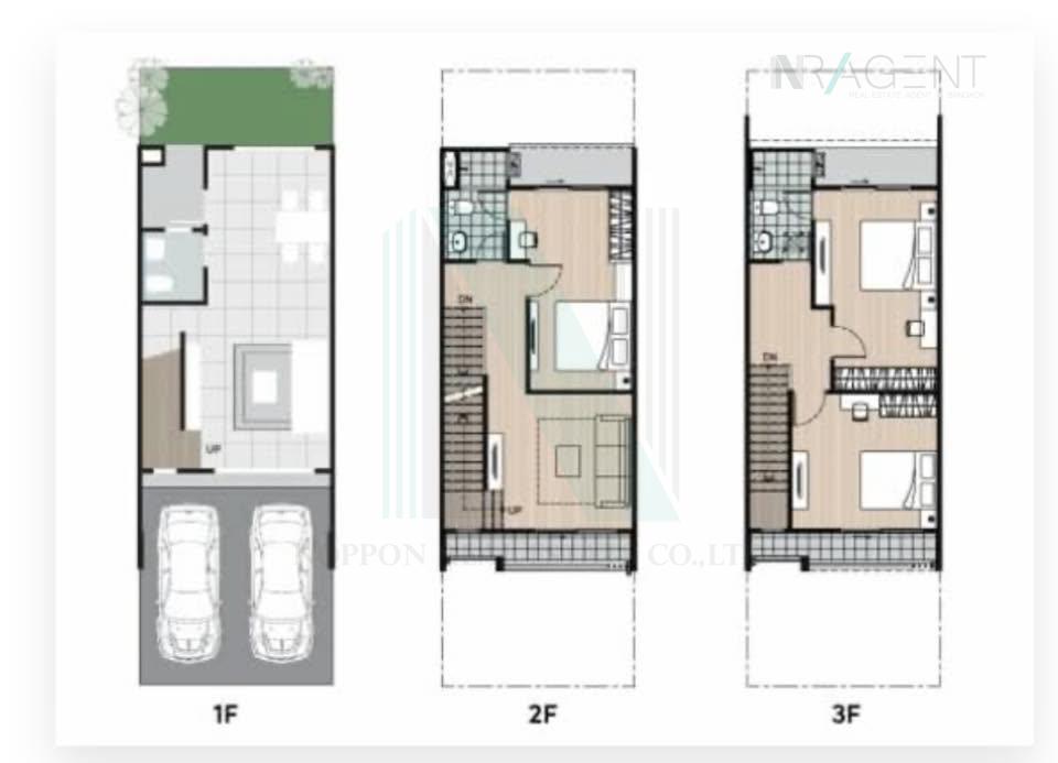 รูป 📌 ให้เช่าทาวน์เฮาส์ 3 ชั้น บ้านกลางเมือง สวนหลวง 3 ห้องนอน 3 ห้องน้ำ - รูปที่ 8/8