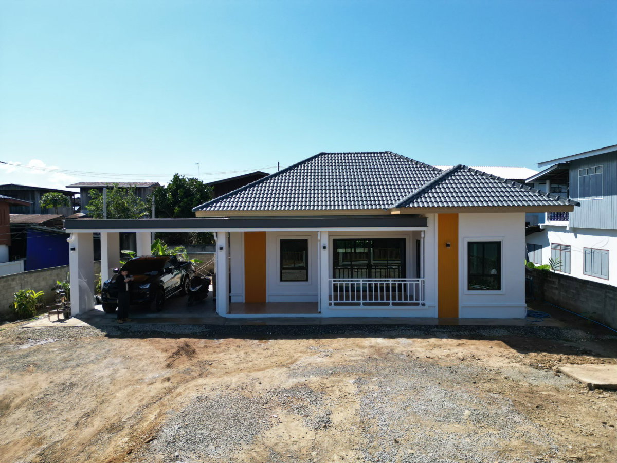 รูป [เจ้าของขายเอง] บ้านเดี่ยวสร้างใหม่ 7 เดือน สไตล์โมเดิร์น มินิมอล จ.แพร่ - รูปที่ 1/6