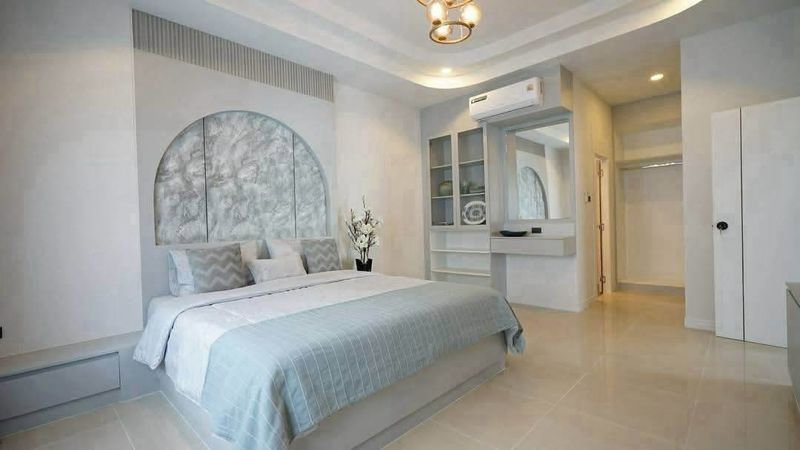 รูป ขายบ้านเดี่ยว หมู่บ้านพรเทพ 2 หนองปรือ บางละมุง ชลบุรี พร้อมเข้าอยู่ - รูปที่ 6/7