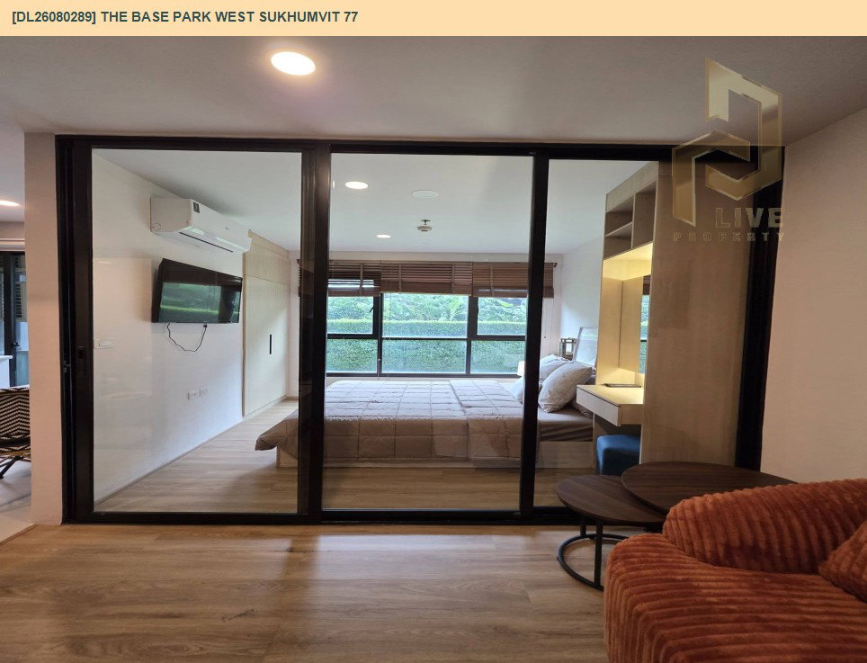 รูป DL26080289 ให้เช่าคอนโด เดอะ เบส พาร์ค เวสต์ สุขุมวิท 77 (The Base Park West Sukhumvit 77) ใกล้ BTS อ่อนนุช พร้อมเข้าอยู่ โทรด่วน 0638692663 LineID @952jdxxk - รูปที่ 6/21