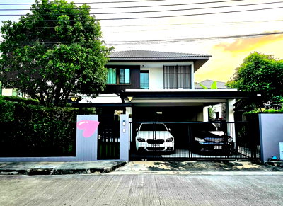 บ้านเดี่ยวให้เช่า : ME2500447 ให้เช่า บ้านเดี่ยว มัณฑนา บางนา กม.7 ใกล้ Mega บางนา พร้อมเข้าอยู่ รีบจองด่วนเลยน๊าา