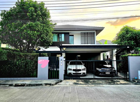 ME2500447 ให้เช่า บ้านเดี่ยว มัณฑนา บางนา กม.7 ใกล้ Mega บางนา พร้อมเข้าอยู่ รีบจองด่วนเลยน๊าา