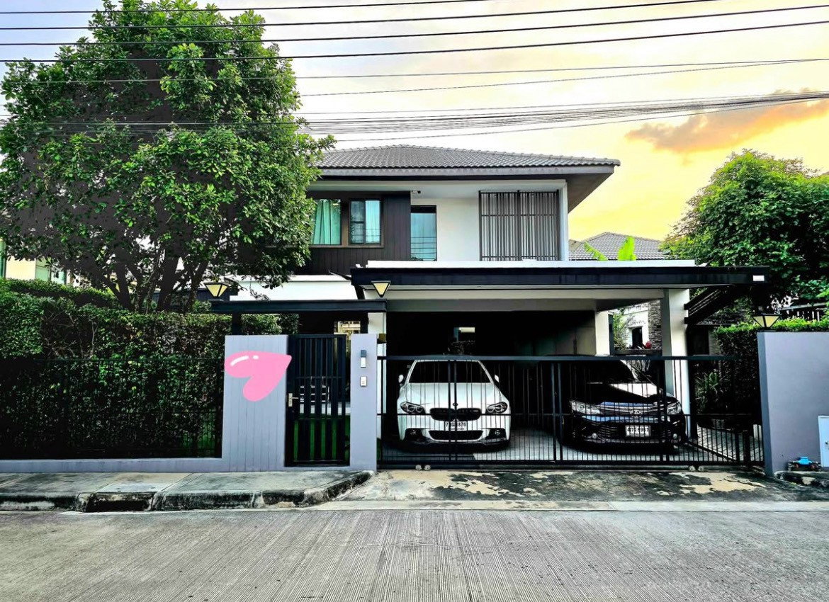 รูป ME2500447 ให้เช่า บ้านเดี่ยว มัณฑนา บางนา กม.7 ใกล้ Mega บางนา พร้อมเข้าอยู่ รีบจองด่วนเลยน๊าา - รูปที่ 1/19