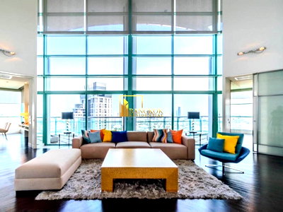 คอนโดให้เช่า : Chatrium Riverside | Remarkable 5 Bedroom Triplex Condo - BR6567CD