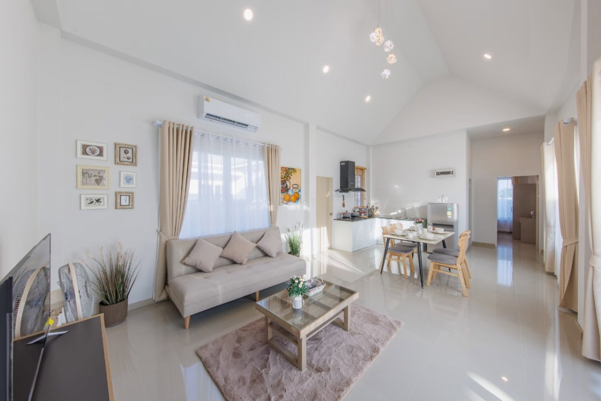 รูป 🏡✨ ให้เช่า Pool Villa ชั้นเดียว สร้างใหม่ บรรยากาศเงียบสงบ เดินทางสะดวก | หางดง เชียงใหม่ ✨🏊  AHD-V0105 - รูปที่ 4/12