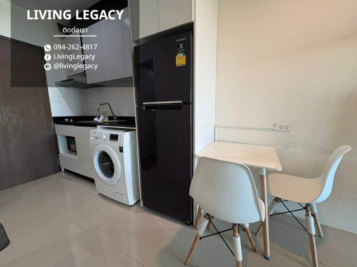 รูป SO0YU4 เช่าด่วน คอนโด Asakan Place Srinakarindra 29.5 ตร.ม. | ชั้น 13 | 1 นอน 1 น้ำ | พร้อมอยู่ 9,500 บาท - รูปที่ 9/10
