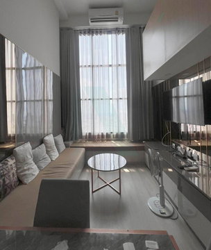 ให้เช่าคอนโด ไนท์บริดจ์ ไพร์ม สาทร อาคาร 1 ชั้น 41 Duplex ขนาด 44.00 ตรม ใกล้ Empire Tower