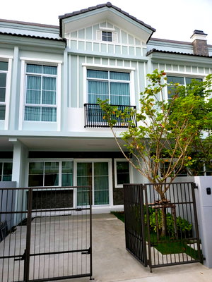 Townhouses for rent Anya Thani Industrial Estate (Gemopolis) : For Rent: Fully Furnished 2-Storey Townhome | Move-in Ready | Indy Bangna–Ram 2 | Minutes from Mega Bangna