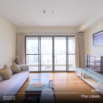เช่าคอนโด 🌇 The Lakes 2นอน 101ตร.ม. 65k 💎 ยูนิตพรีเมียม ว่างพร้อมชม ใกล้ BTS อโศก 